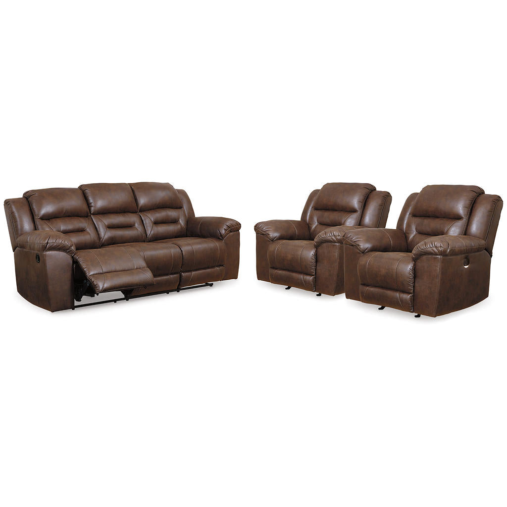 Stoneland Reclining Sofa and 2 Power Recliners Signature Design by Ashley® Uncategorized