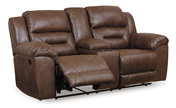 Stoneland Reclining Loveseat with Console Signature Design by Ashley® Living Room