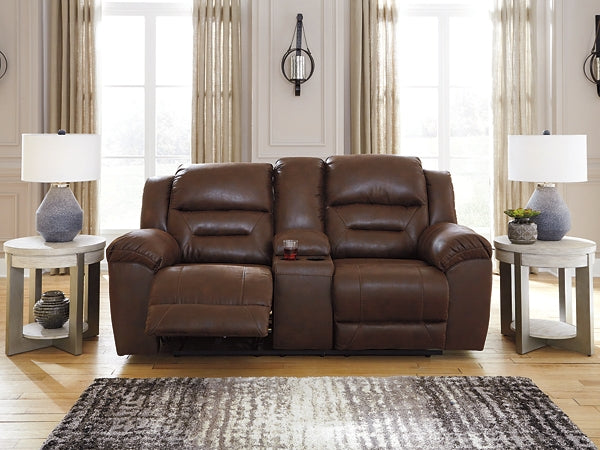 Stoneland Power Reclining Loveseat with Console