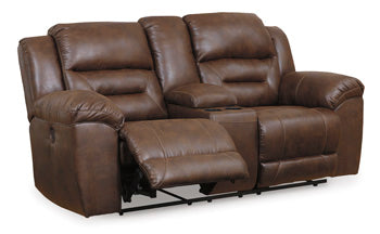 Stoneland Power Reclining Loveseat with Console Signature Design by Ashley® Living Room