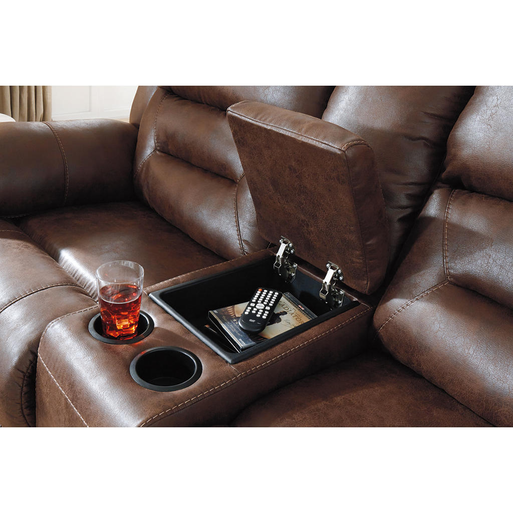 Stoneland Power Reclining Loveseat with Console Signature Design by Ashley® Living Room