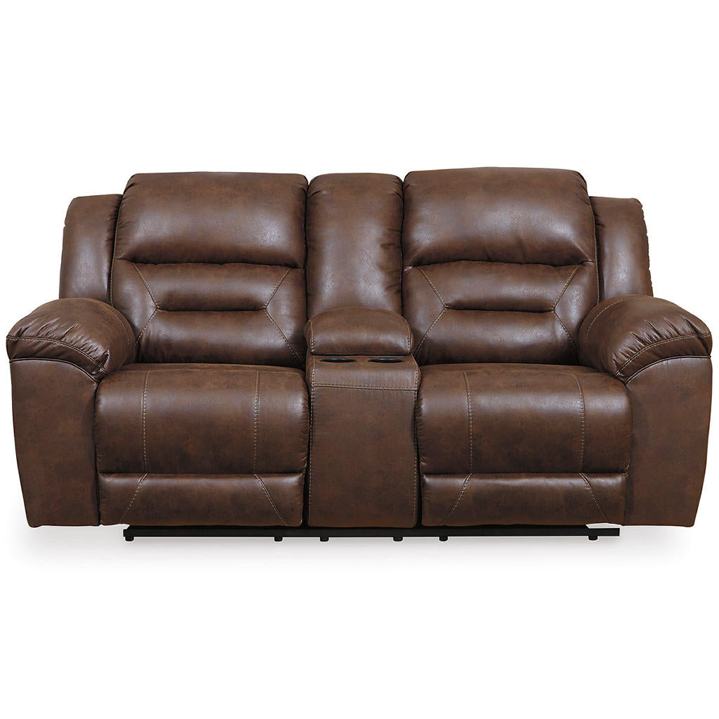 Stoneland Power Reclining Loveseat with Console Signature Design by Ashley® Living Room