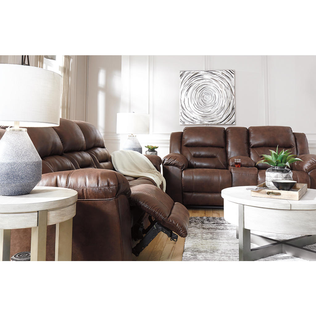 Stoneland Reclining Loveseat with Console Signature Design by Ashley® Living Room