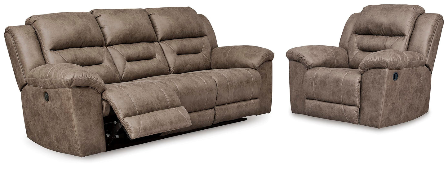 Stoneland Power Reclining Sofa and Manual Recliner Signature Design by Ashley® Living Room