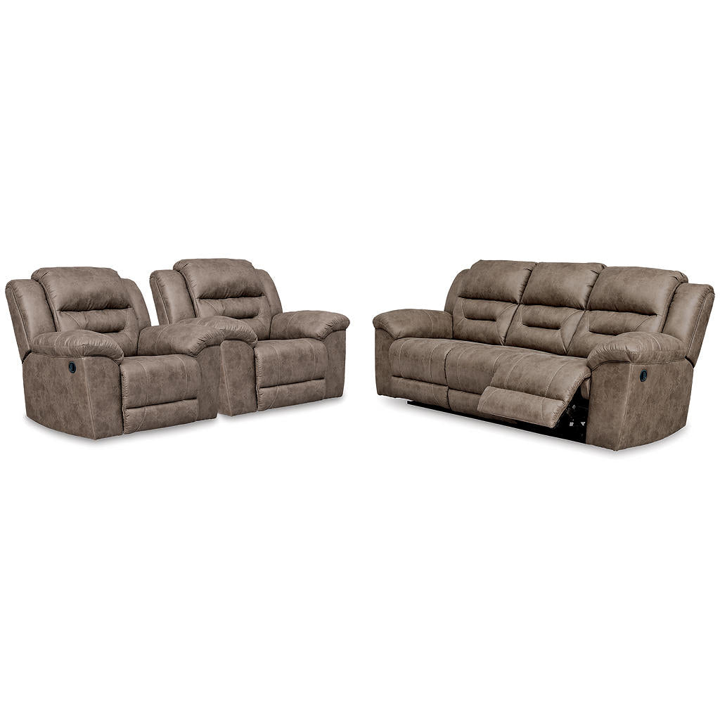 Stoneland Reclining Sofa and 2 Recliners Signature Design by Ashley® Uncategorized