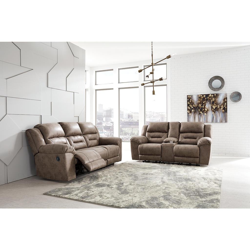 Stoneland Reclining Sofa And Reclining Loveseat — Fossil Set Signature Design by Ashley® Uncategorized