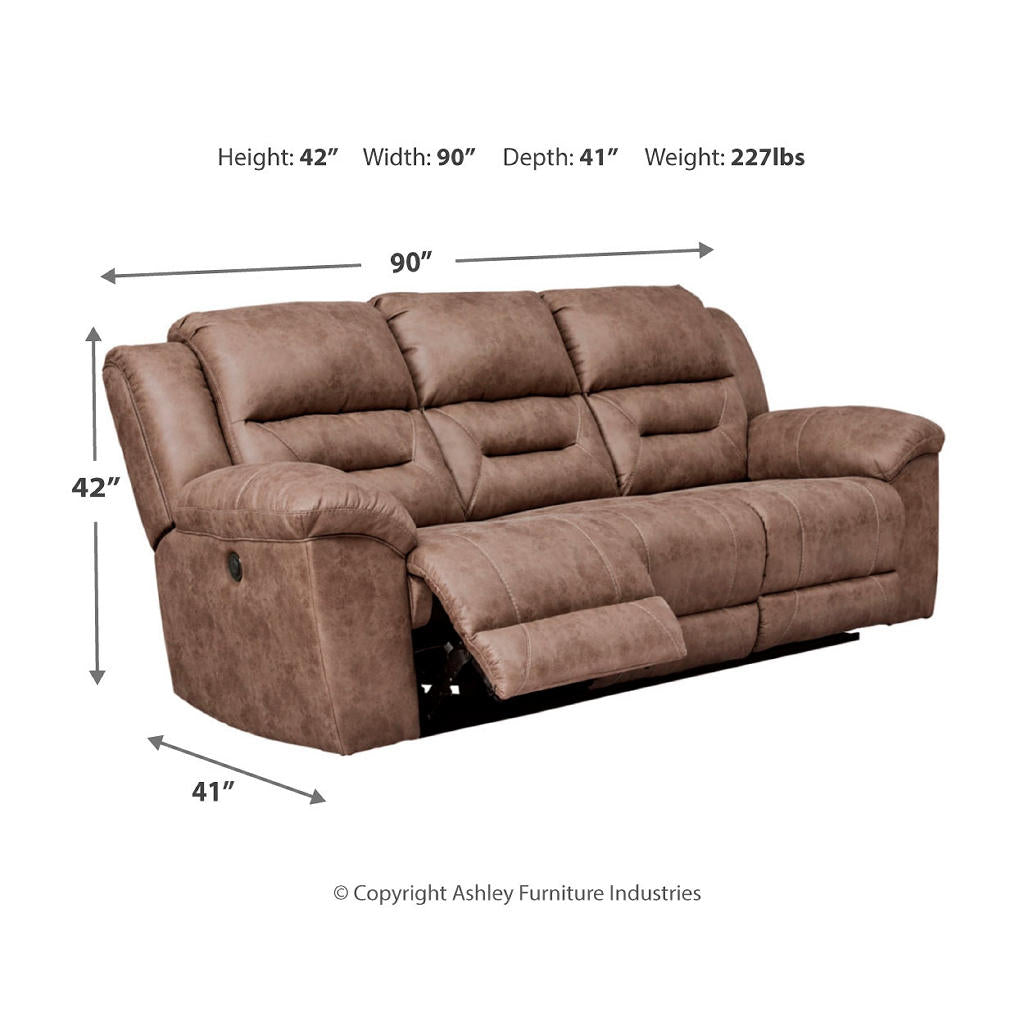 Stoneland Power Reclining Sofa, Loveseat and Recliner Signature Design by Ashley® Uncategorized
