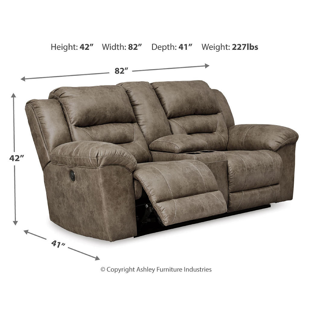 Stoneland Power Reclining Sofa, Loveseat and Recliner Signature Design by Ashley® Uncategorized