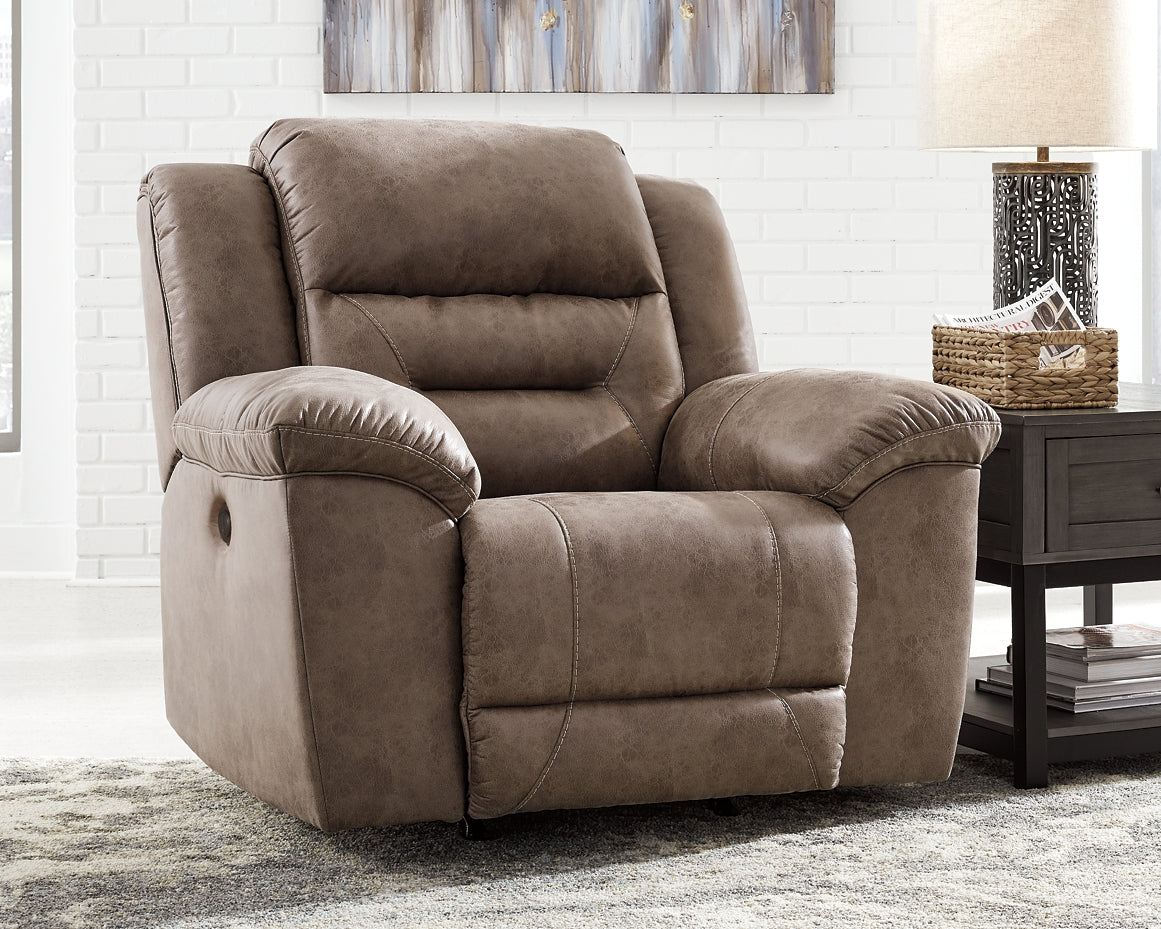 Stoneland Power Reclining Sofa, Loveseat and Recliner