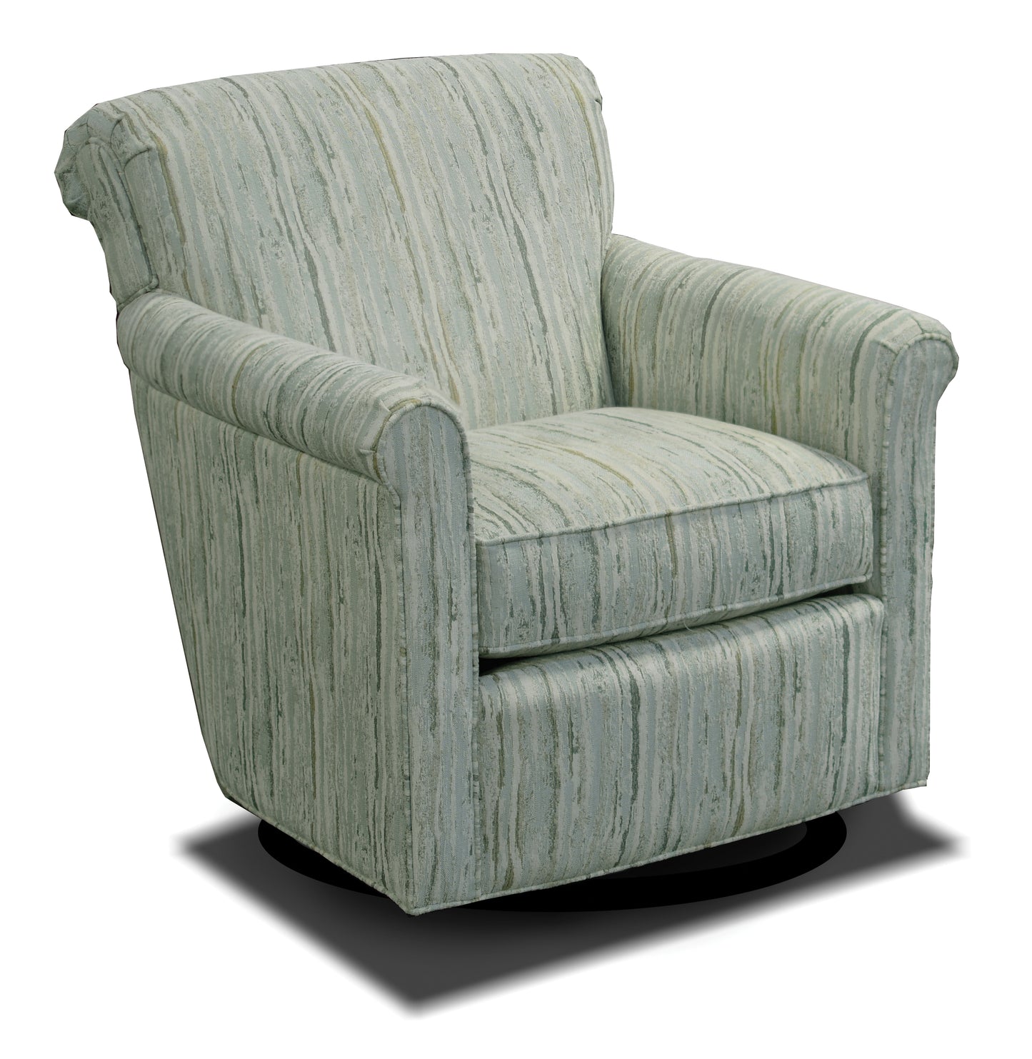 Jakson Swivel Chair with Nails