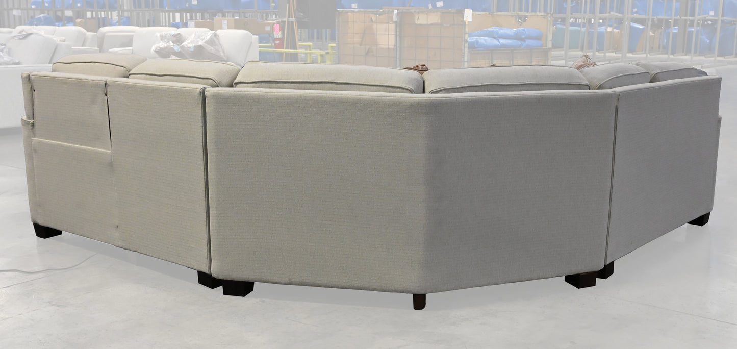 Nola Right Arm Facing Reclining Loveseat with Power