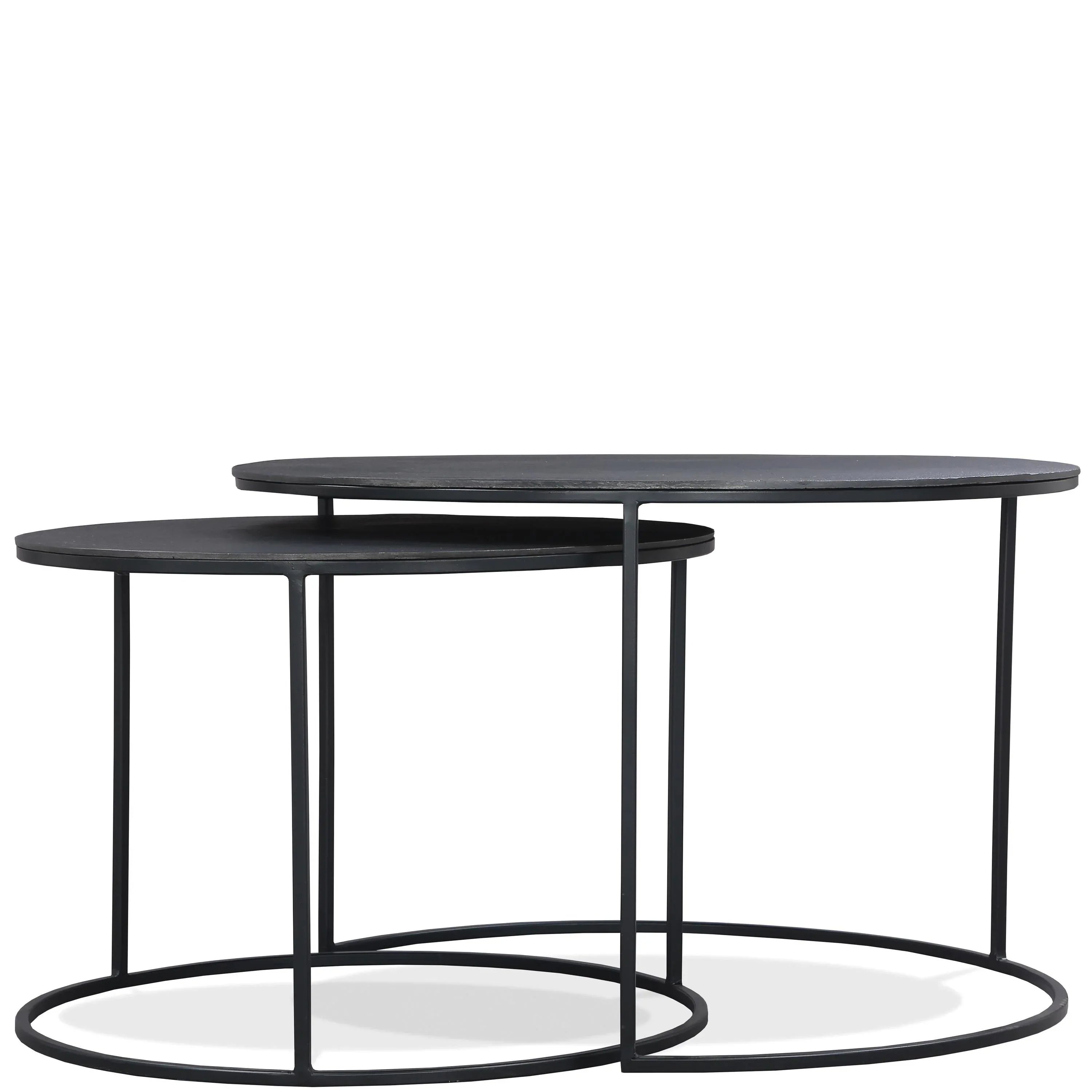 Declan Round Nesting Cocktail Riverside Furniture Tables