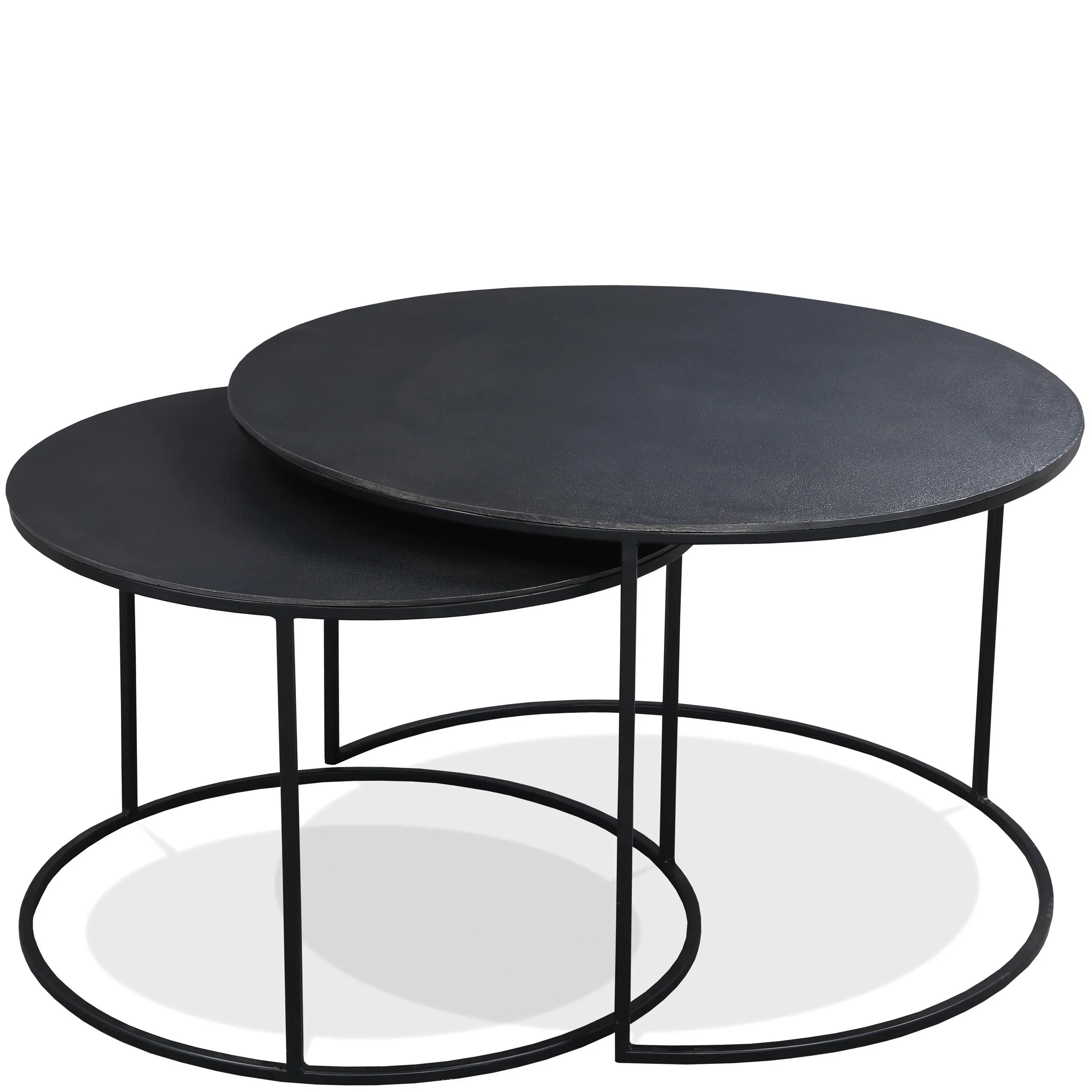 Declan Round Nesting Cocktail Riverside Furniture Tables