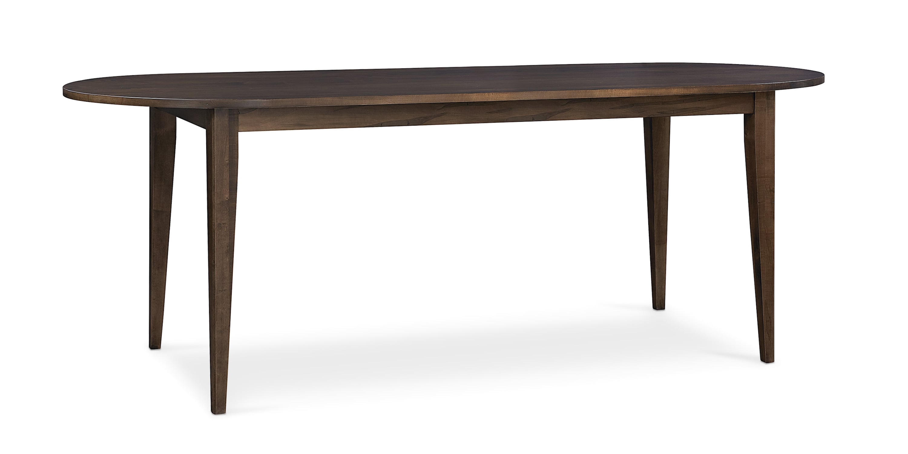 Owens Maple Oval Counter Dining Table Bassett
