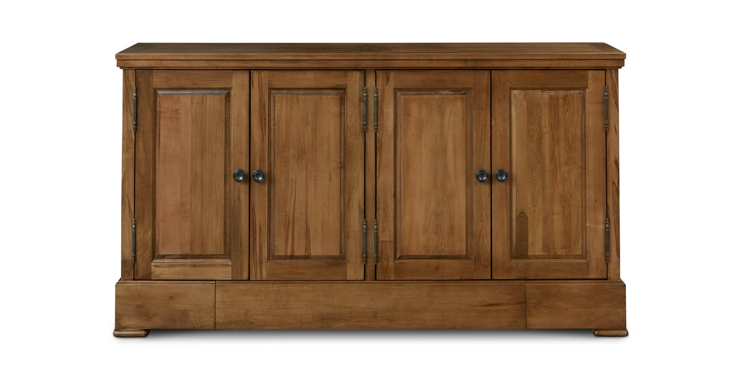 Hawkins Huntboard with Table Leaf Storage Bassett