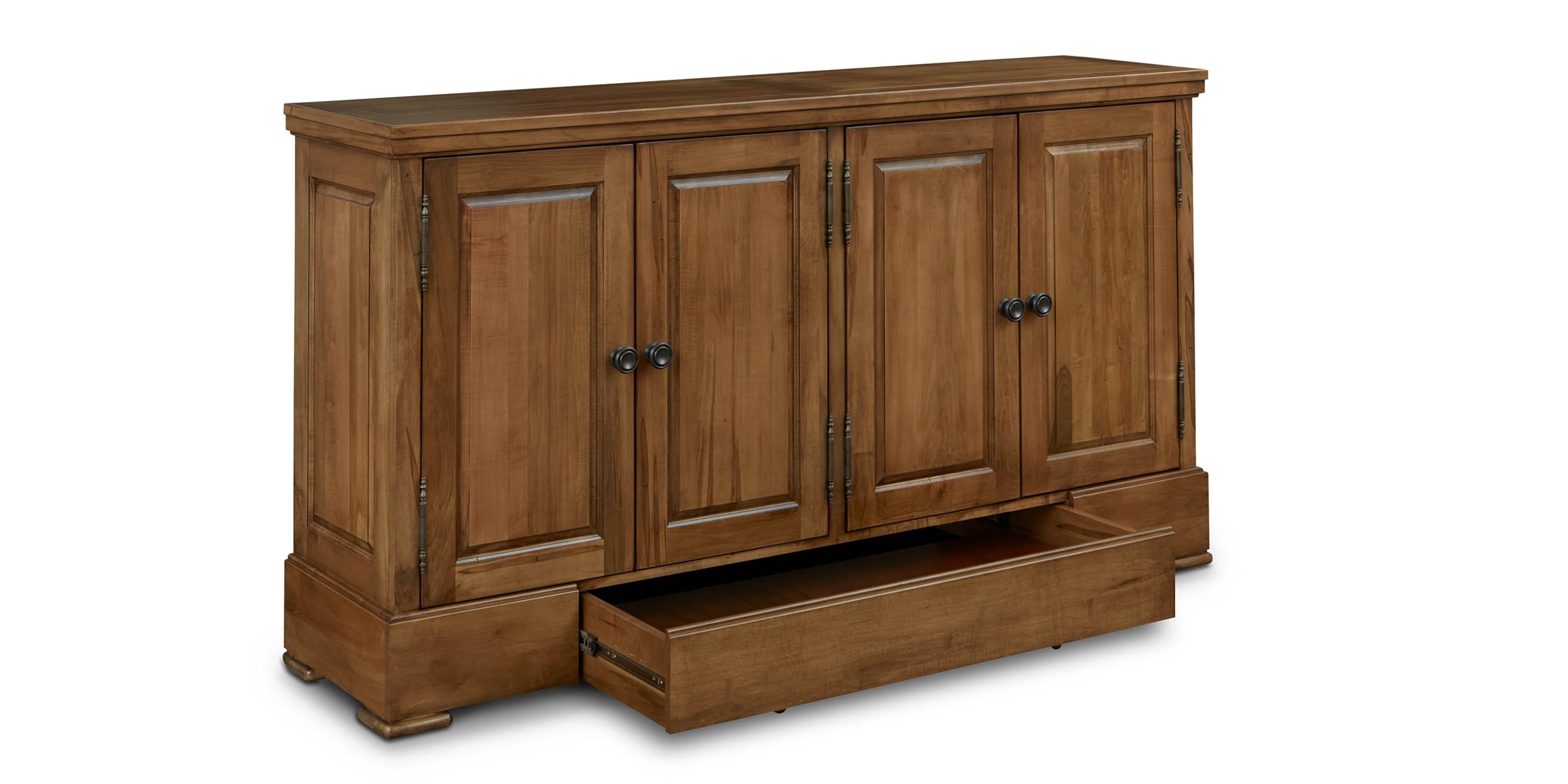 Hawkins Huntboard with Table Leaf Storage Bassett