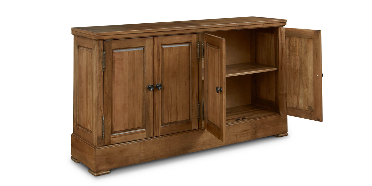 Hawkins Huntboard with Table Leaf Storage Bassett