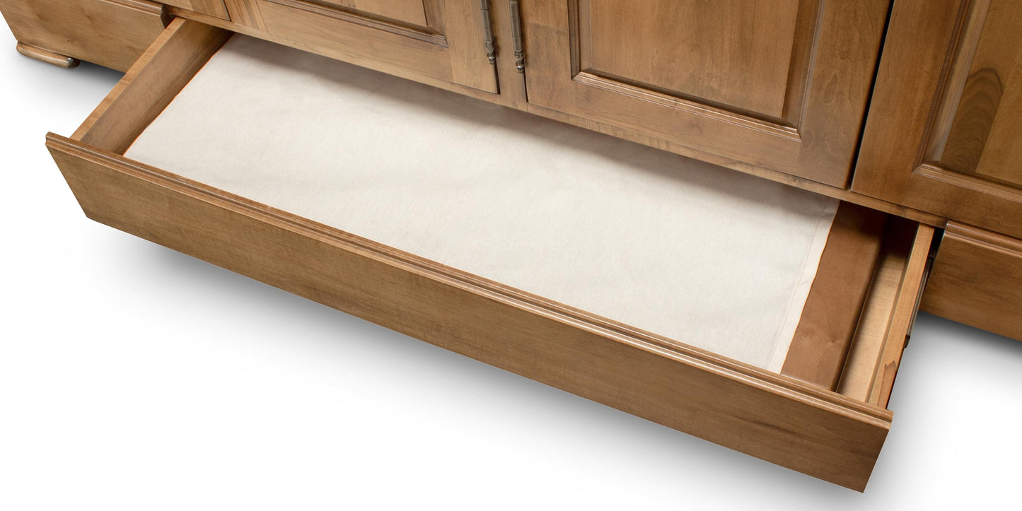 Hawkins Huntboard with Table Leaf Storage Bassett