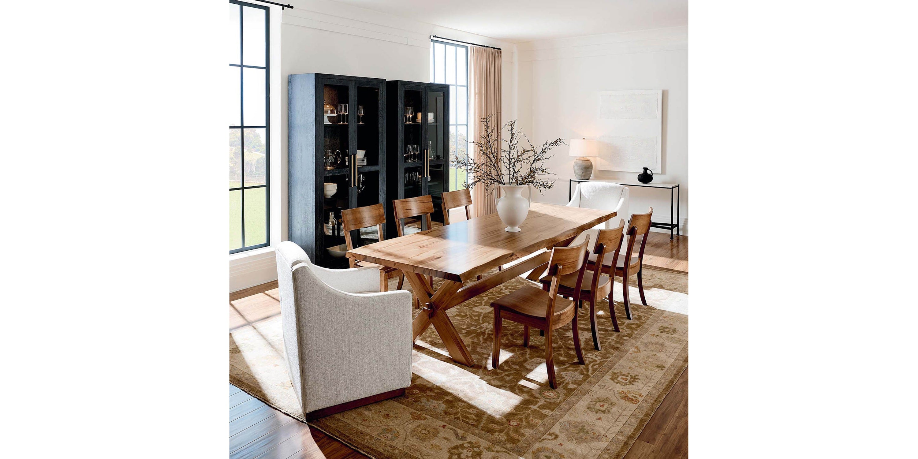 Foster Display Cabinet Bassett