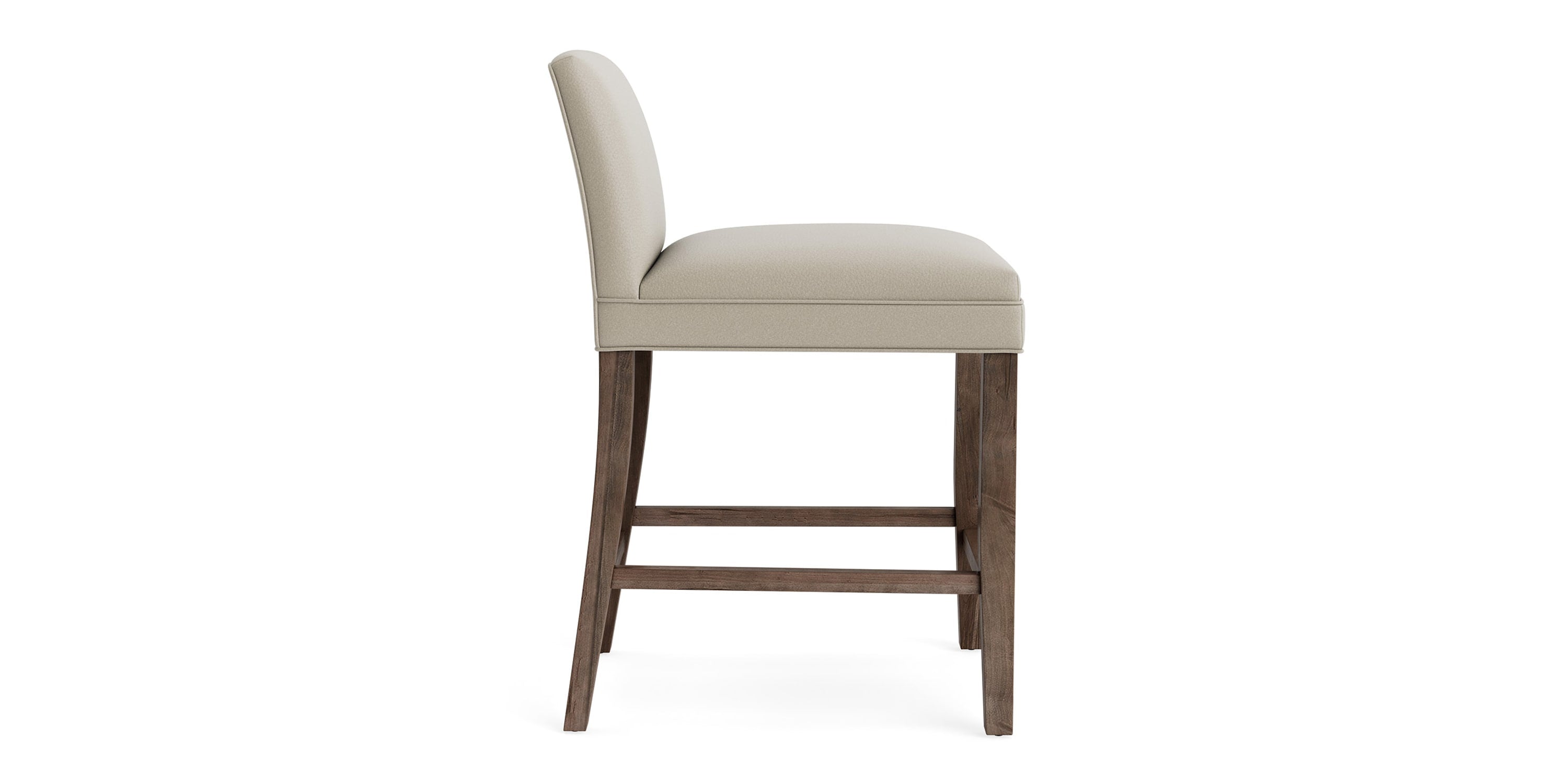 Marge Leather Counter Stool Bassett