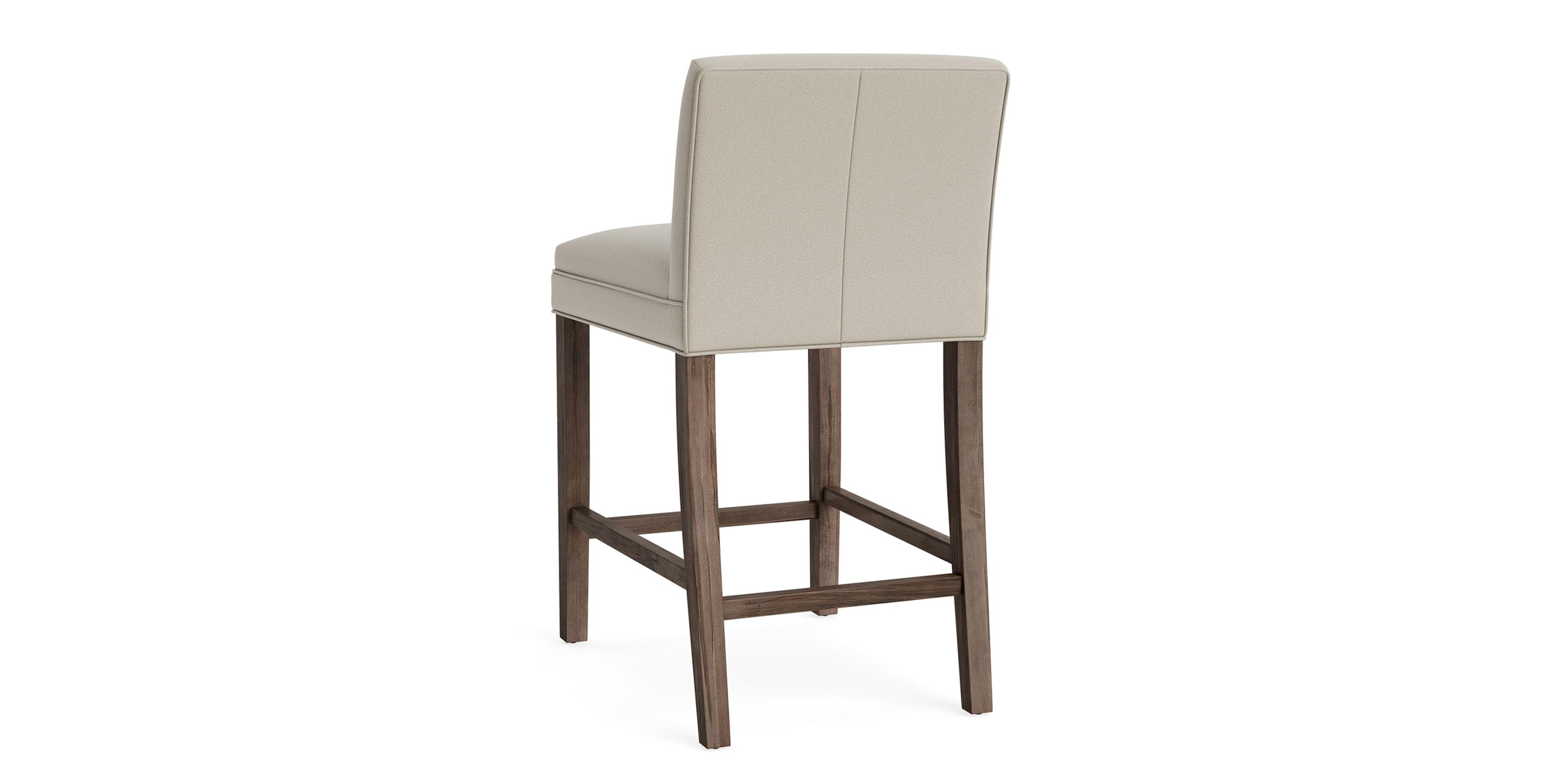 Marge Leather Counter Stool Bassett