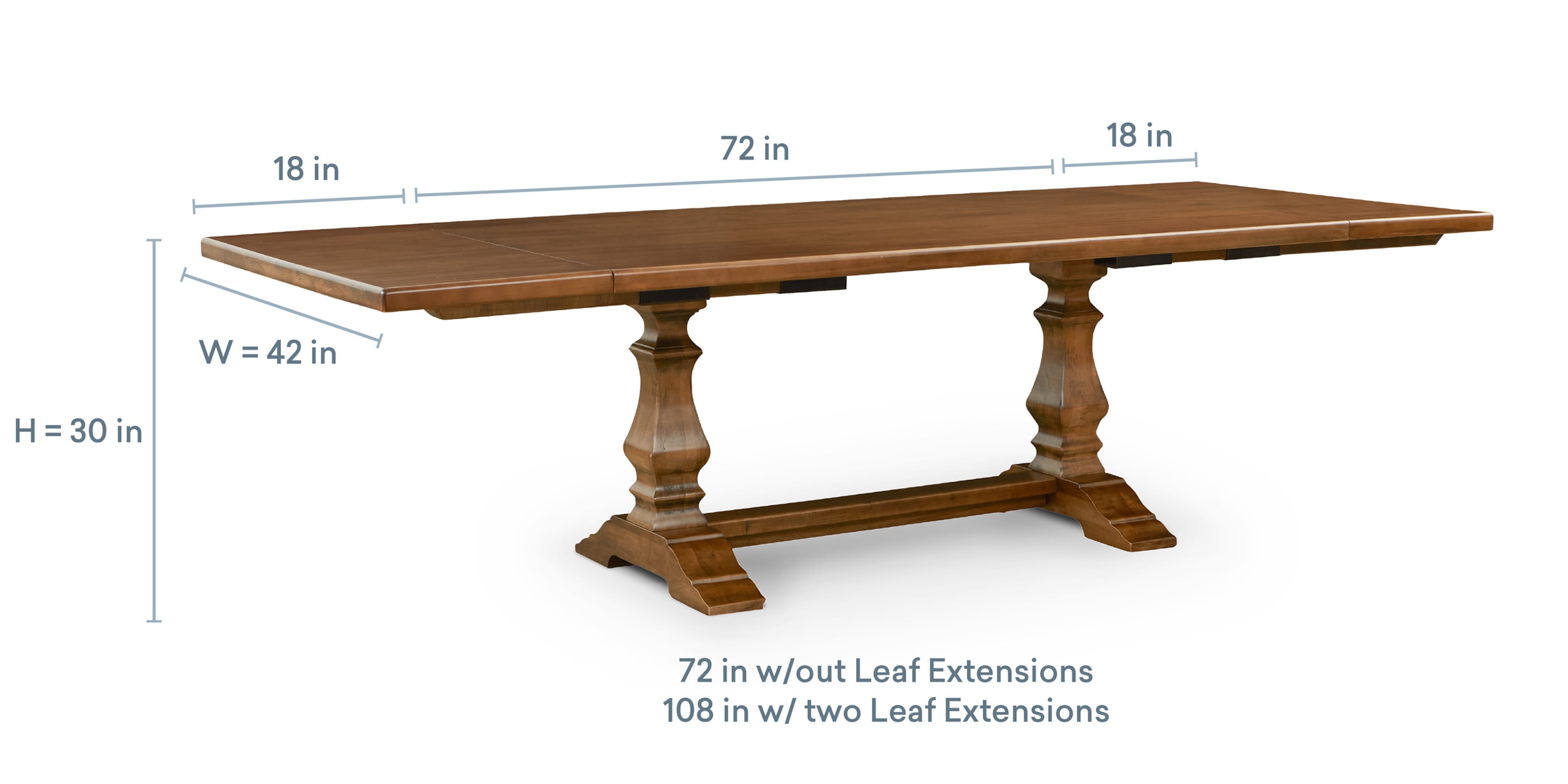 Harvest Dining Table with Extendable Leaves Bassett