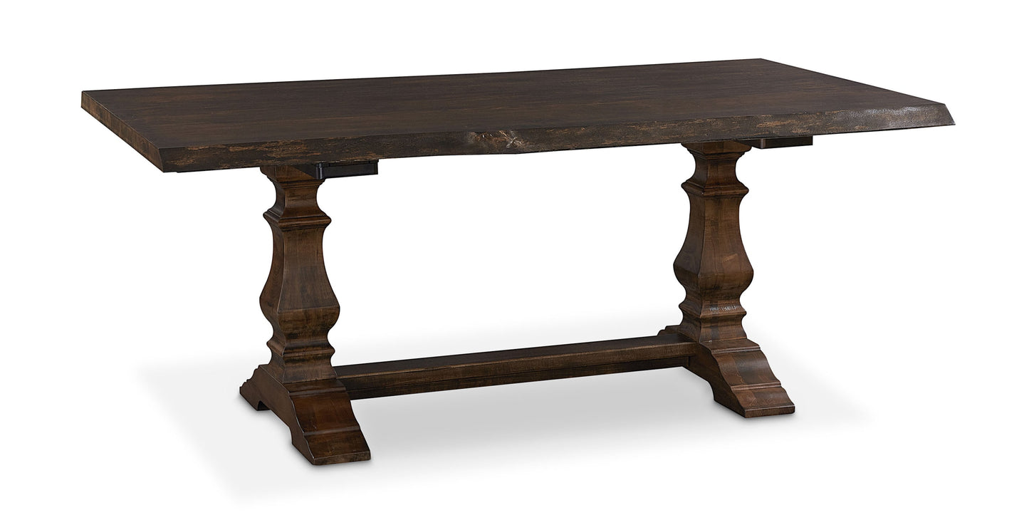 Harvest Live Edge Rectangle Dining Table Bassett