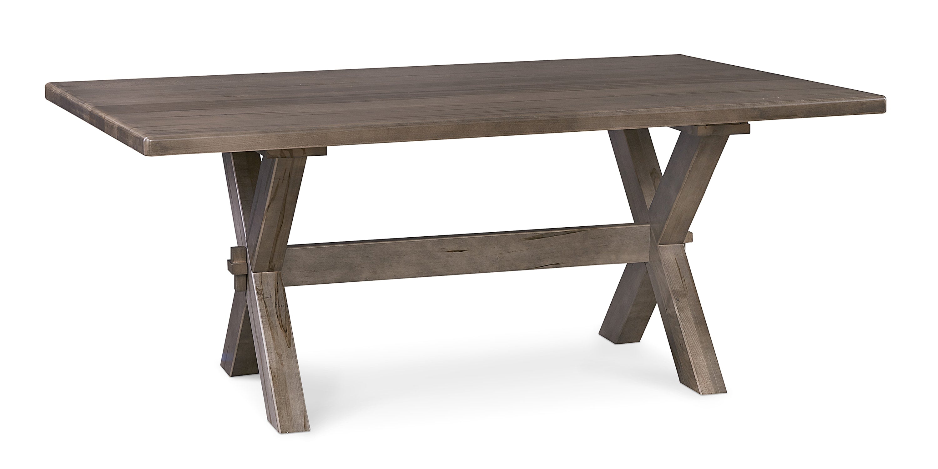 Crossbuck Rectangle Dining Table Bassett