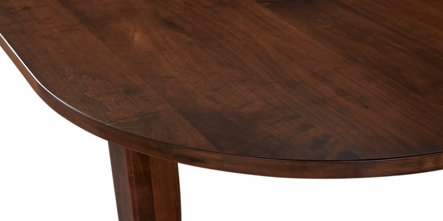 Owens Maple Oval Dining Table Bassett
