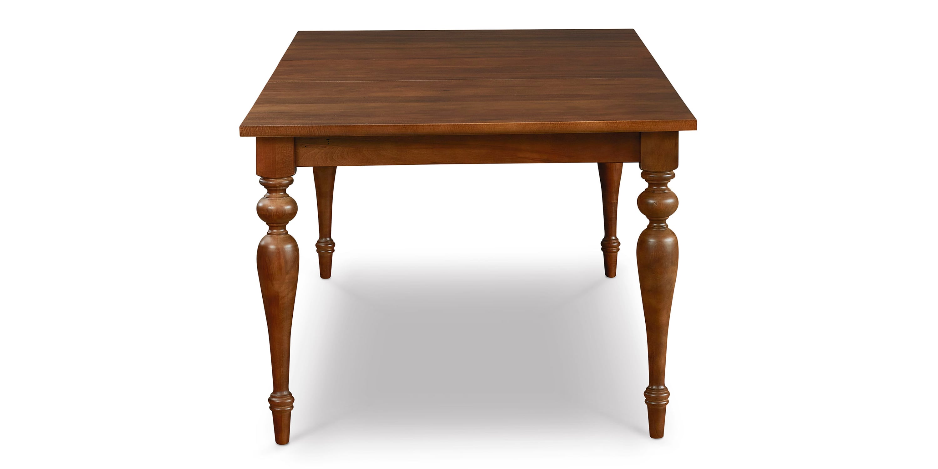 Amelia Maple Rectangle Dining Table with Leaf Bassett