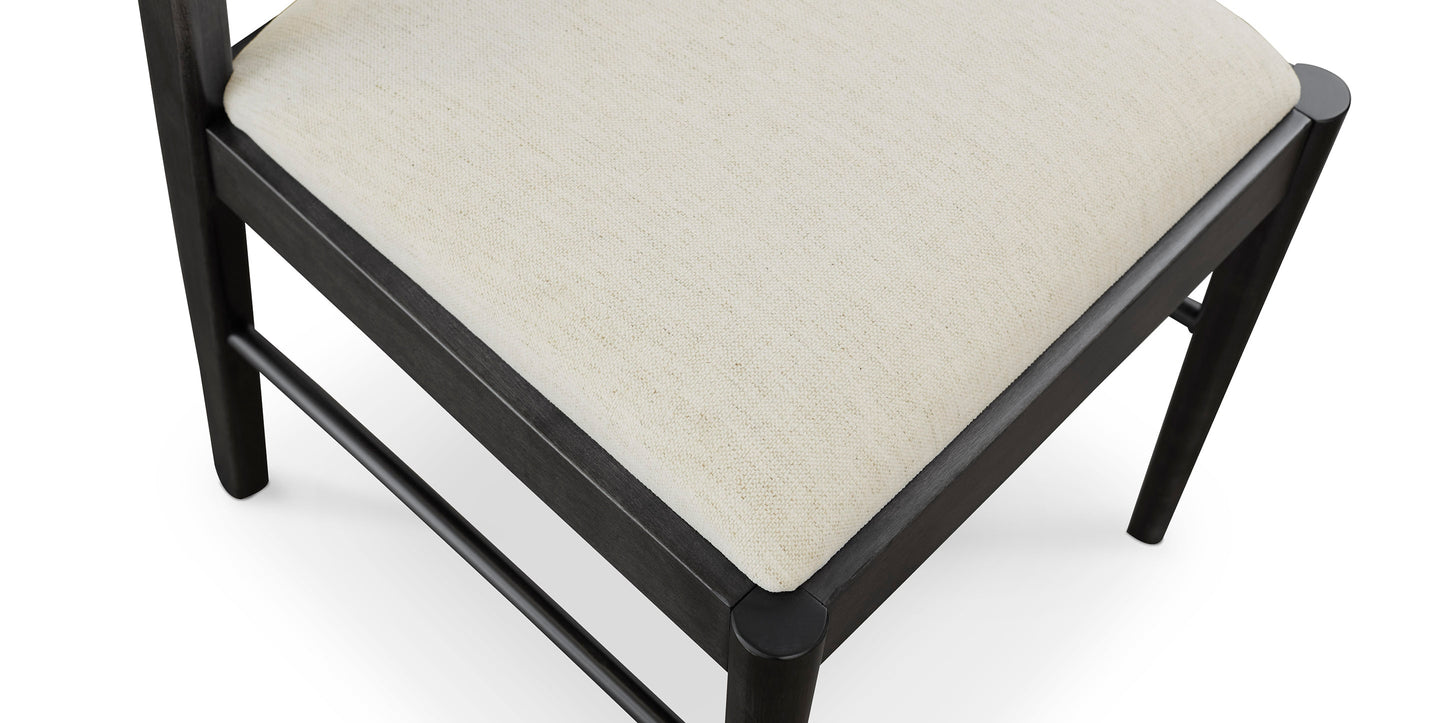 Bassett Spence Phelps Side Chair — Fabric Seat, Built to Order in the USA