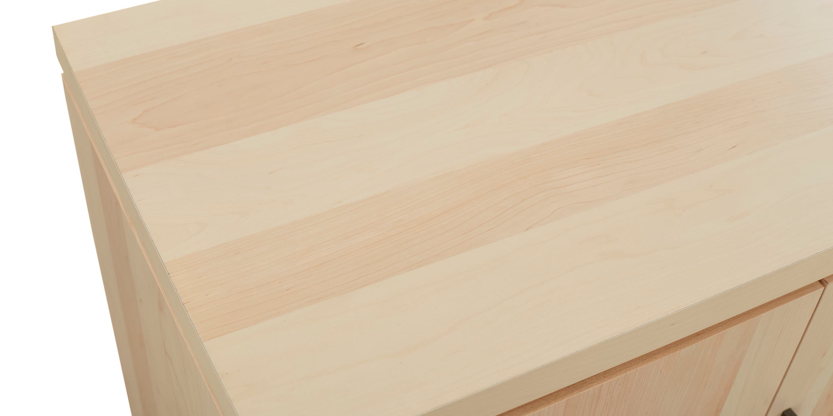 Bassett Spence Sideboard — Four Finishes, Made in the USA — Natural finish