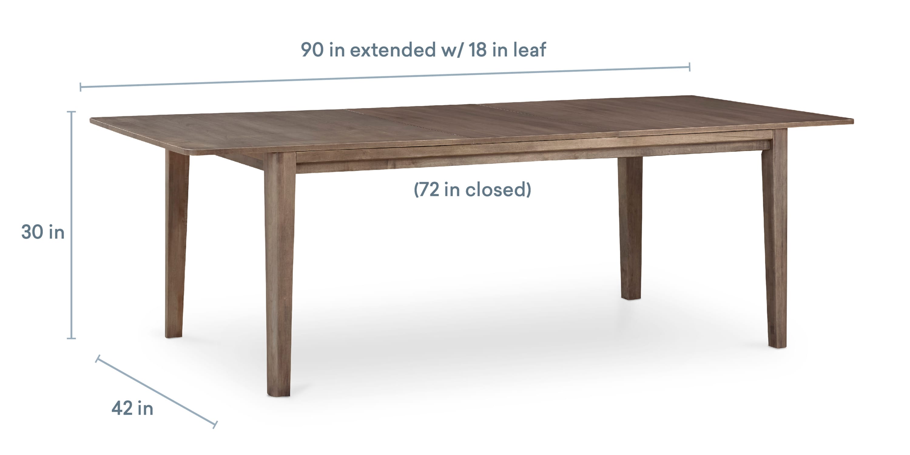 Origins Dandridge Butterfly Leaf Table Bassett