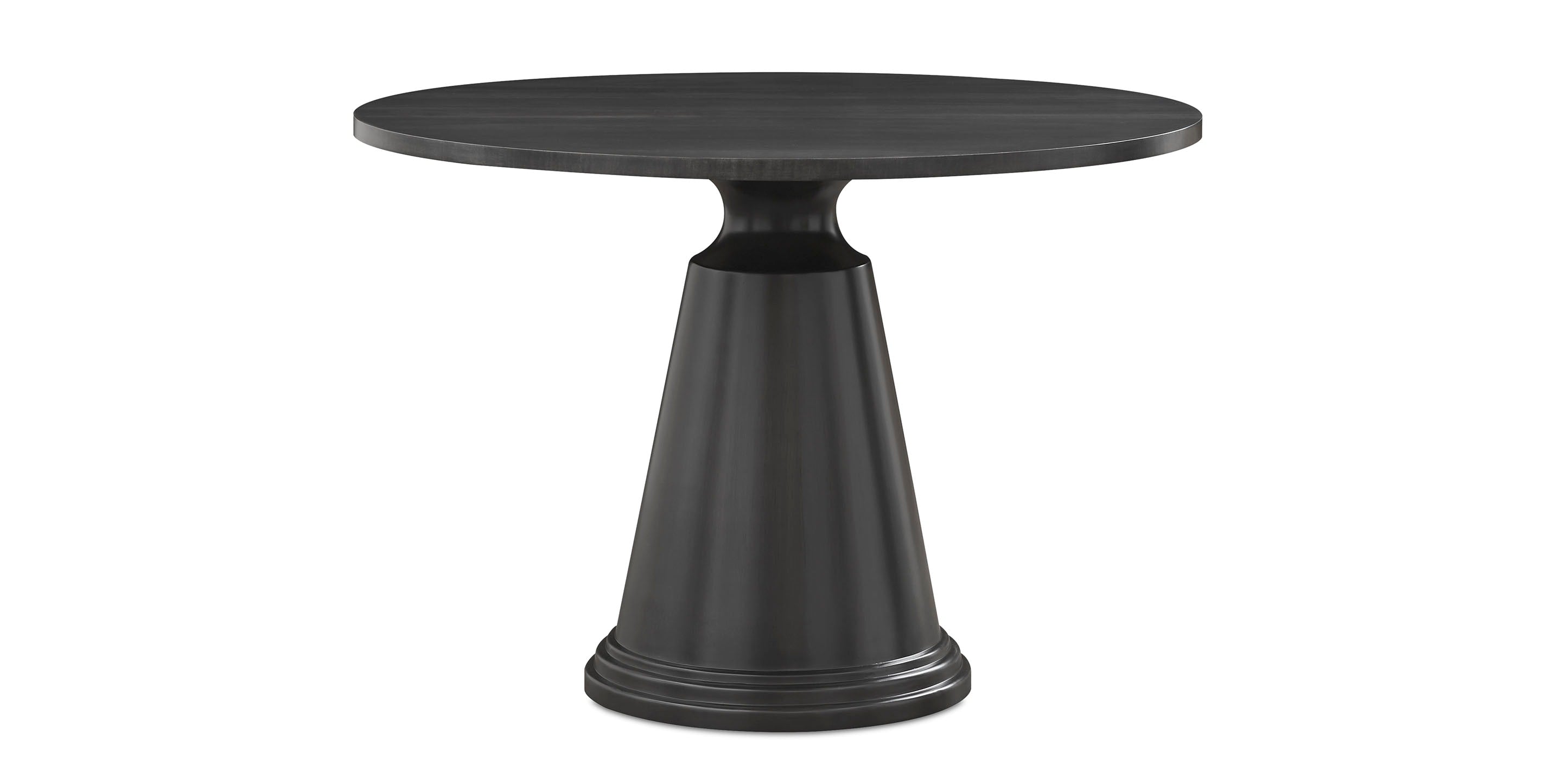 Bassett Spence 44" Pedestal Base — Four Finishes, Made in the USA Bassett Dining Table