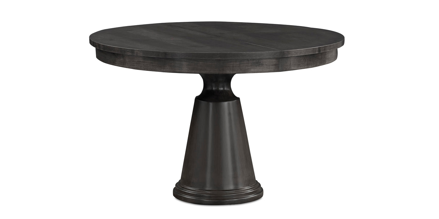Origins Nichols Round Dining Table with Leaf Bassett