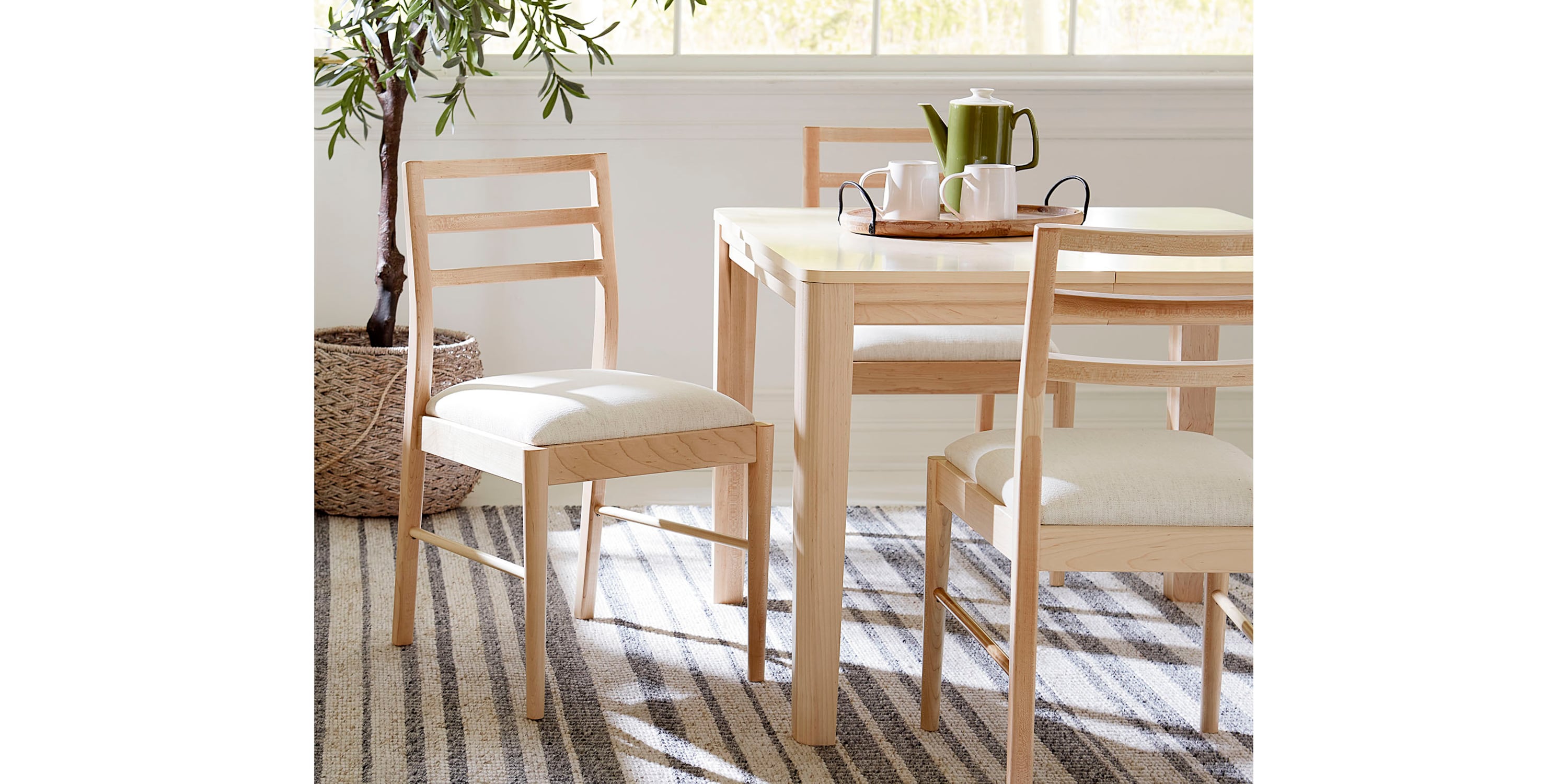 Origins Dandridge Square Dining Table with Leaf Bassett