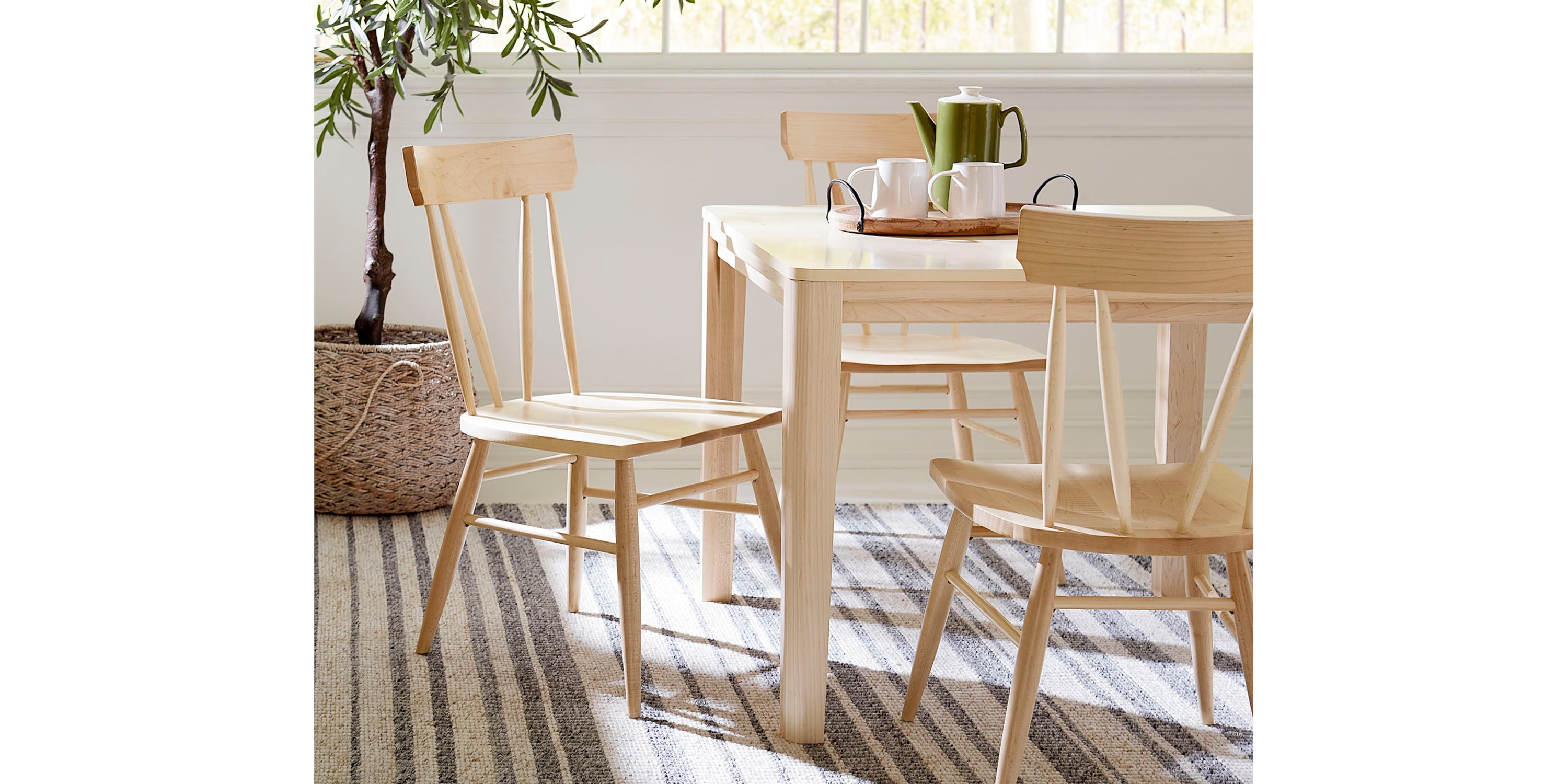 Origins Dandridge Square Dining Table with Leaf Bassett