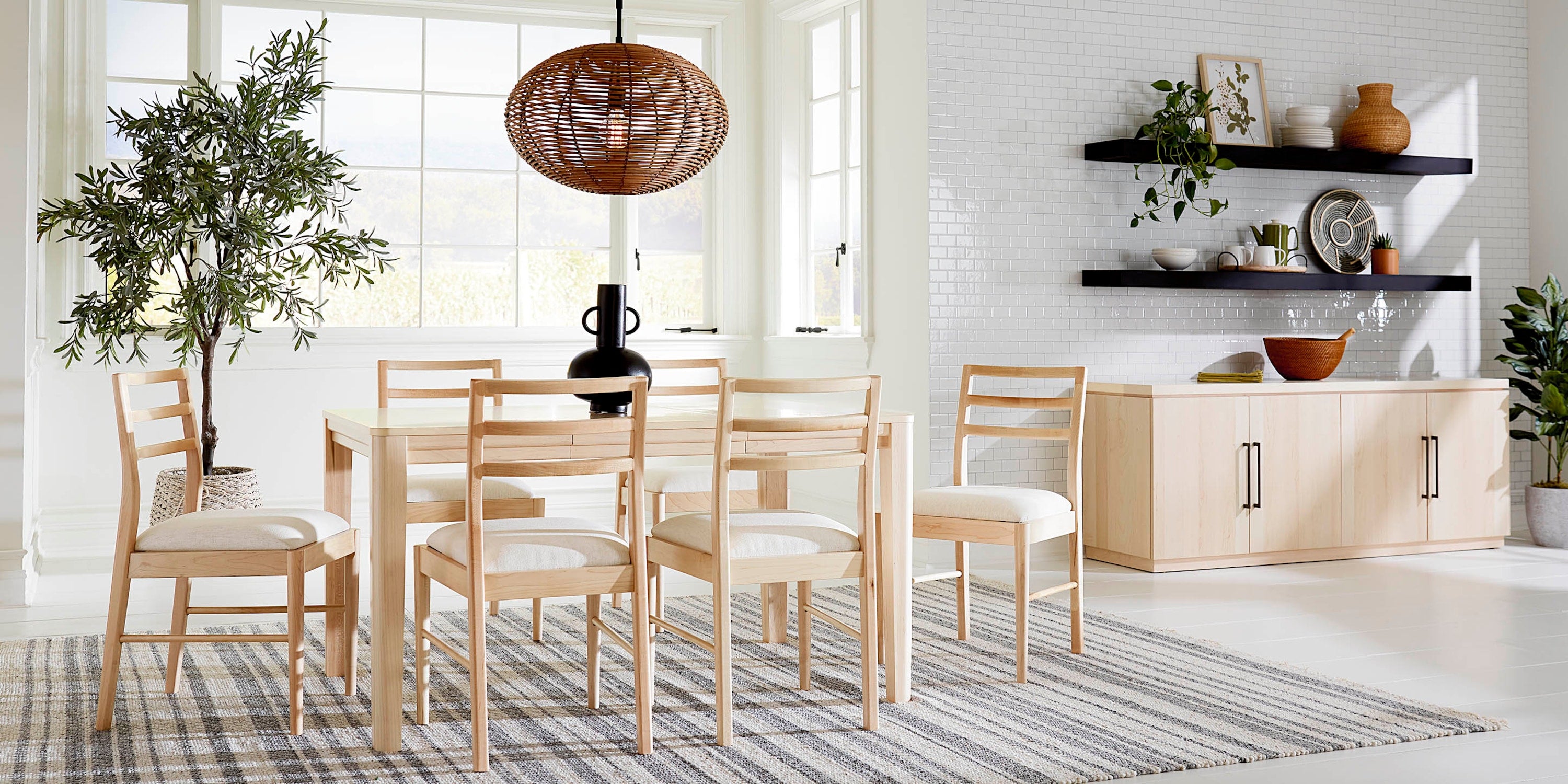 Origins Dandridge Square Dining Table with Leaf Bassett