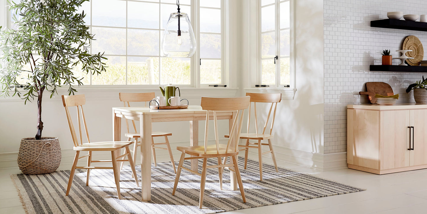 Origins Dandridge Square Dining Table with Leaf Bassett