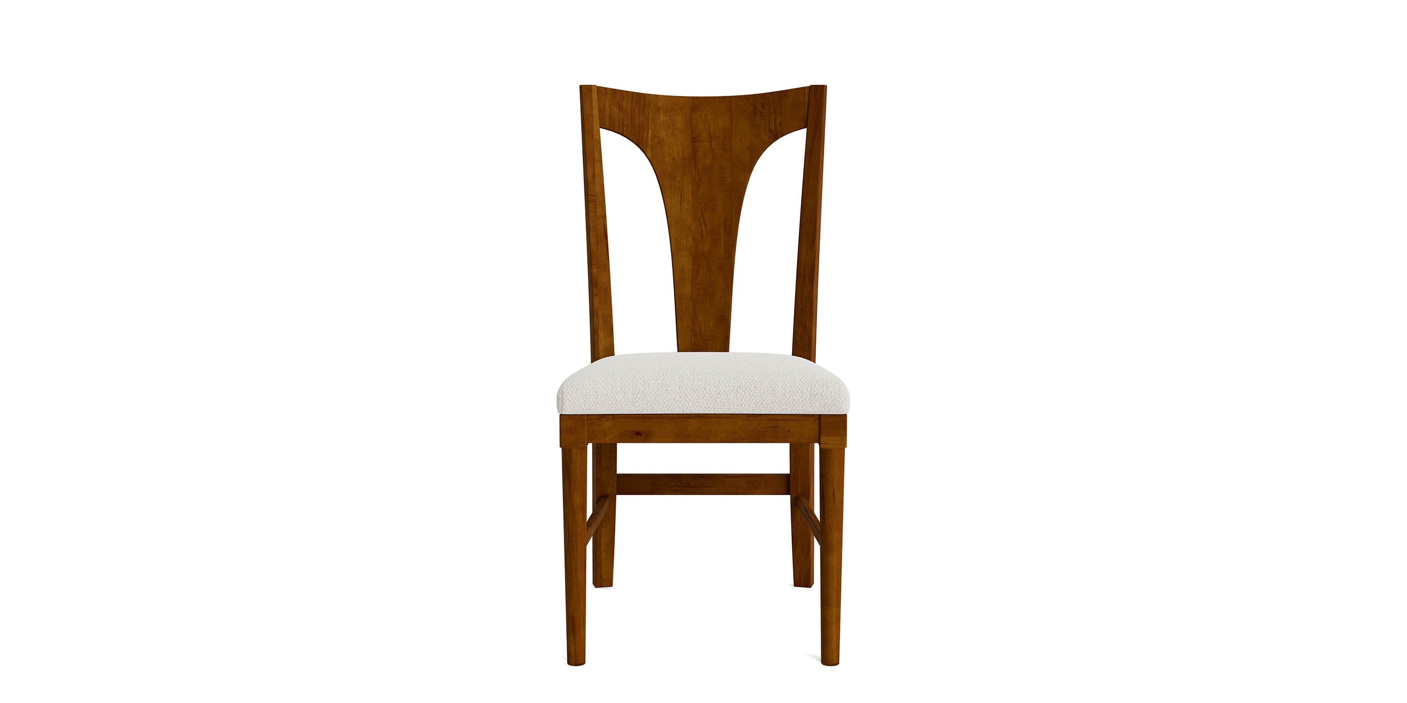 Bassett Hideaway Maple Side Chair — Wood, Fabric, or Leather Seat