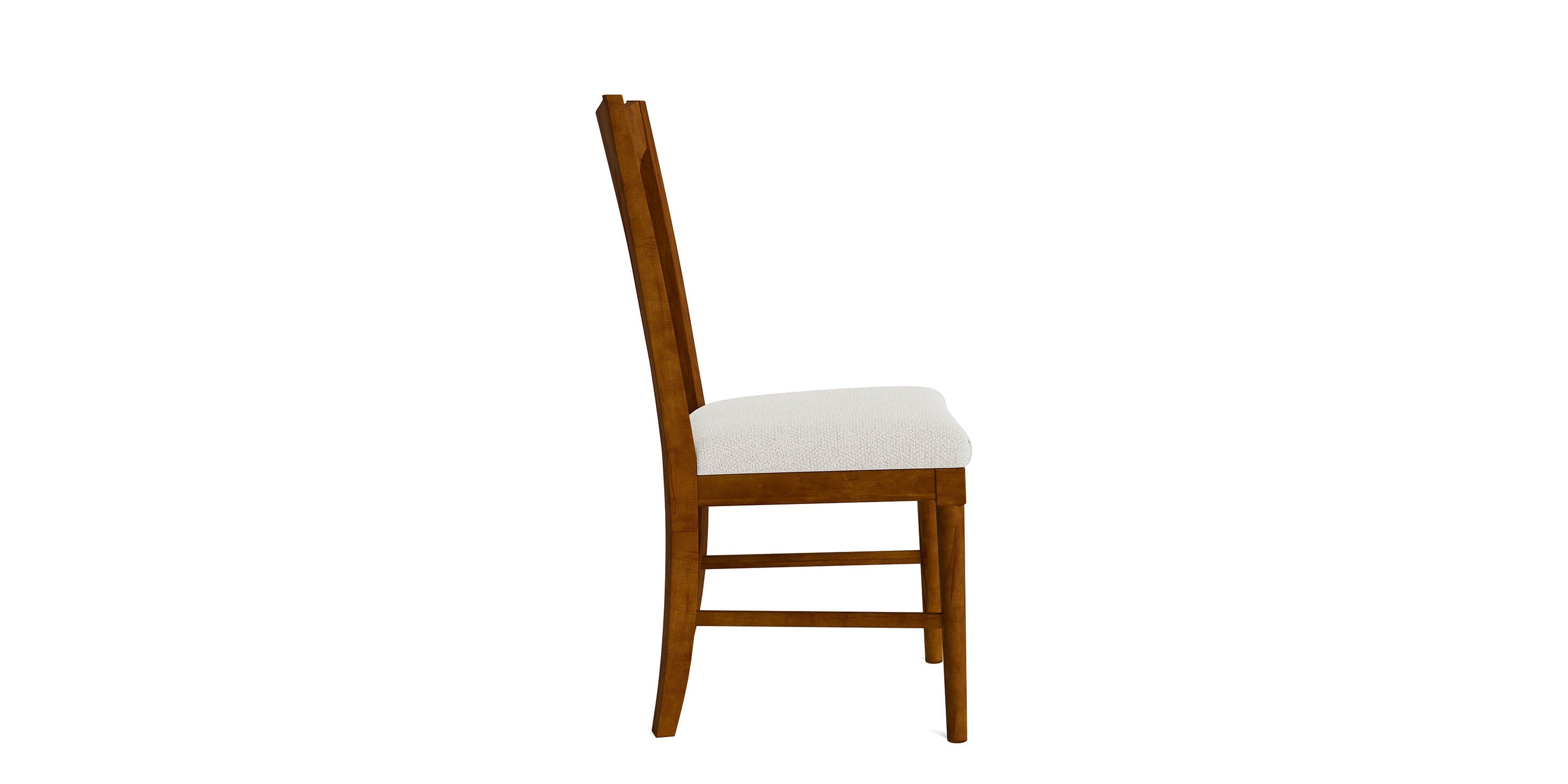Bassett Hideaway Maple Side Chair — Wood, Fabric, or Leather Seat