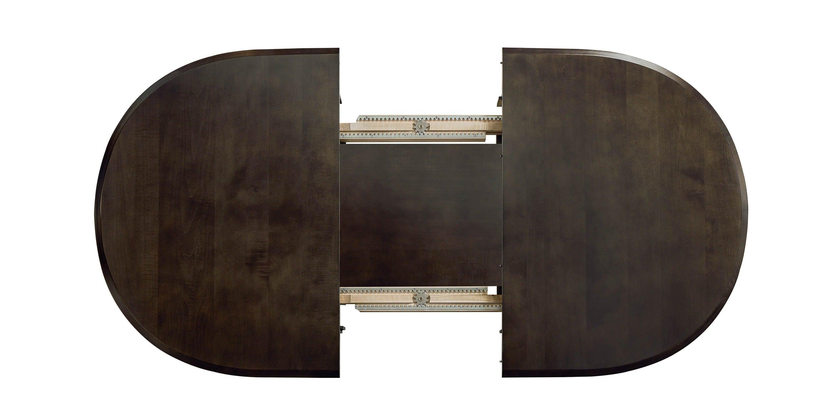 Bassett Hideaway Oval Dining Table — Solid Maple, Your Finish Bassett Dining Table