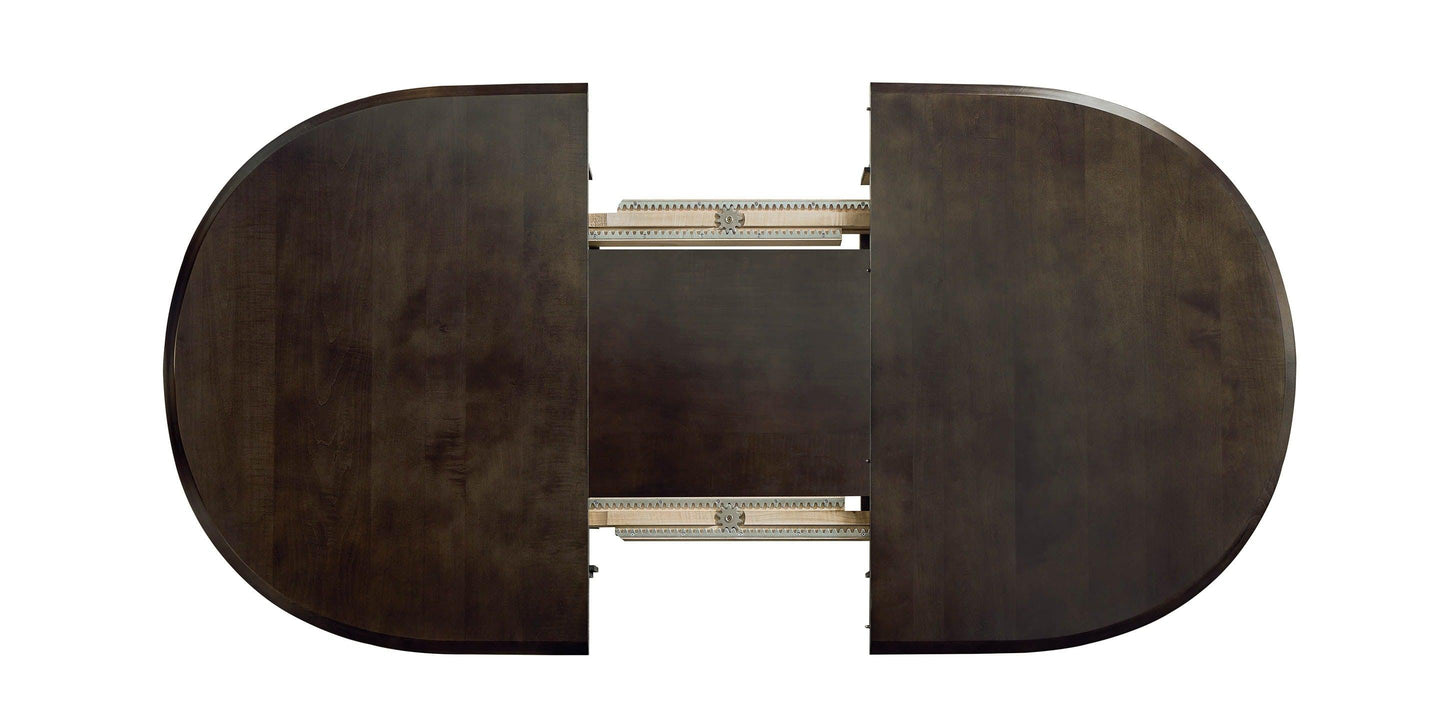 Bassett Hideaway Oval Dining Table — Solid Maple, Your Finish Bassett Dining Table