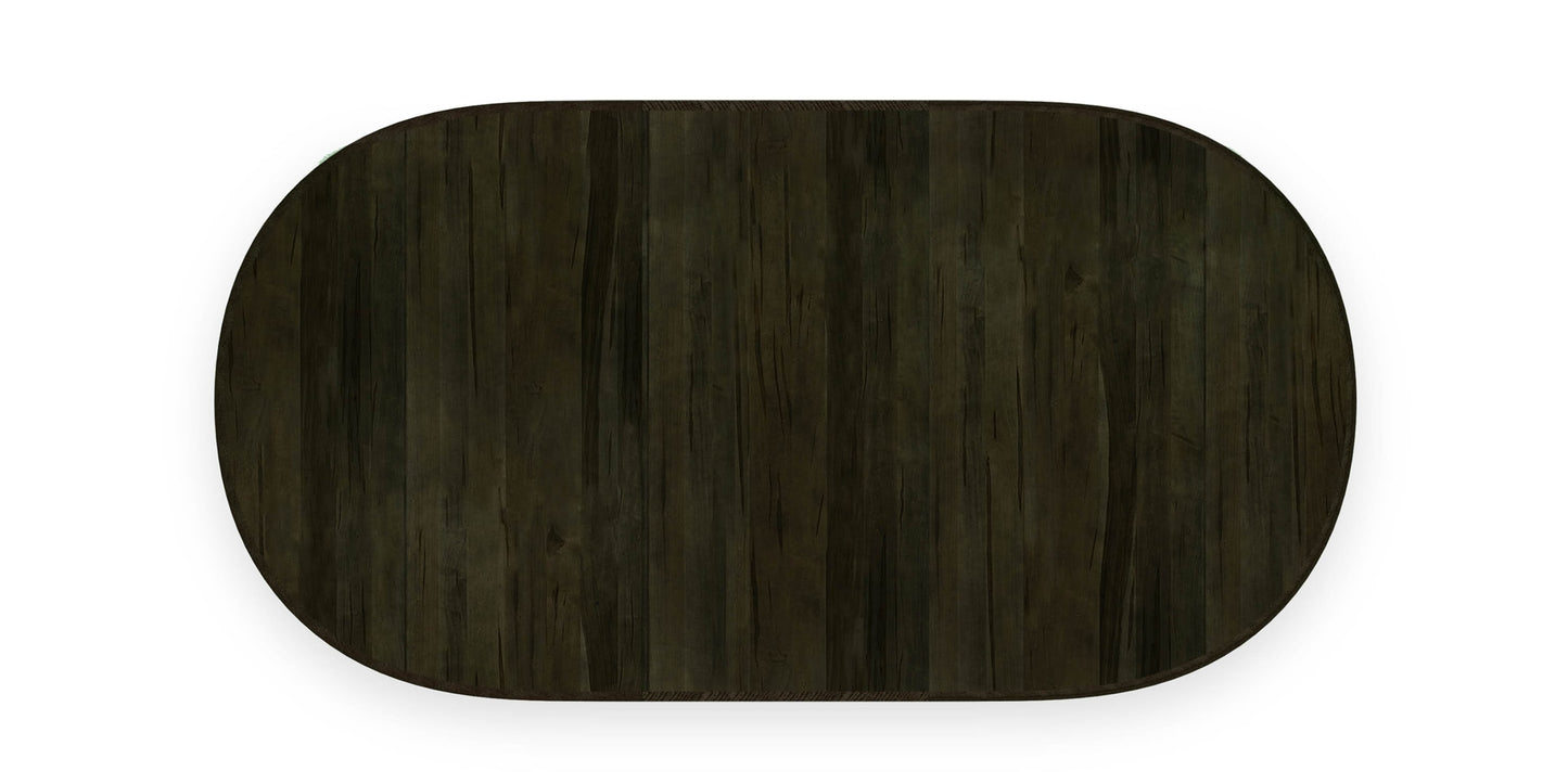 HideAway Maple Oval Dining Table Bassett