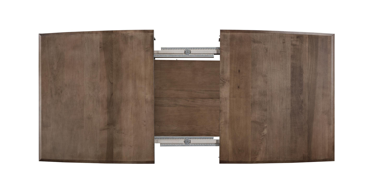 HideAway Maple Boat Shaped Dining Table Bassett
