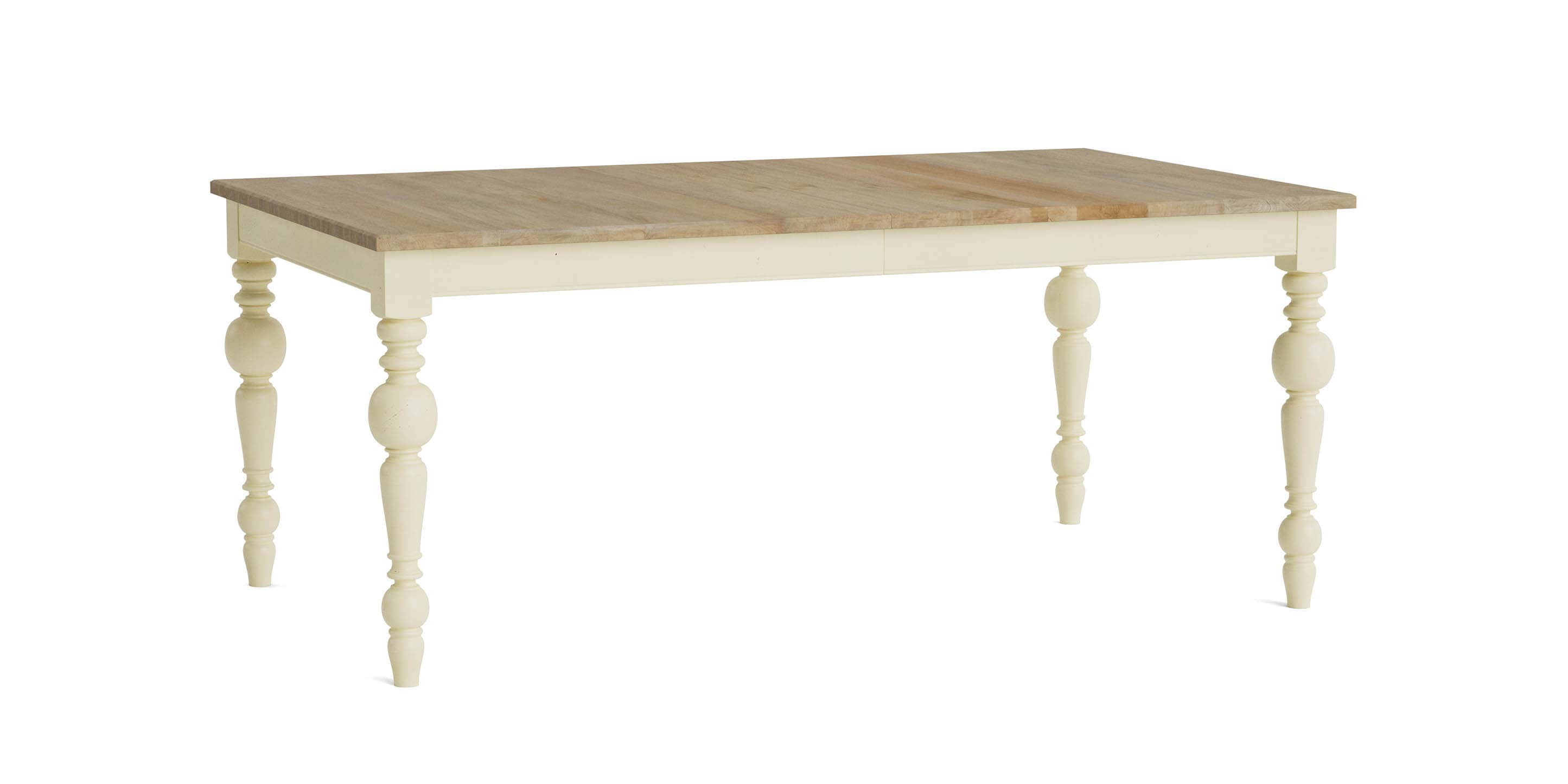 Bassett Hideaway Rectangle Dining Table — Solid Maple, Made in USA Bassett Dining Table