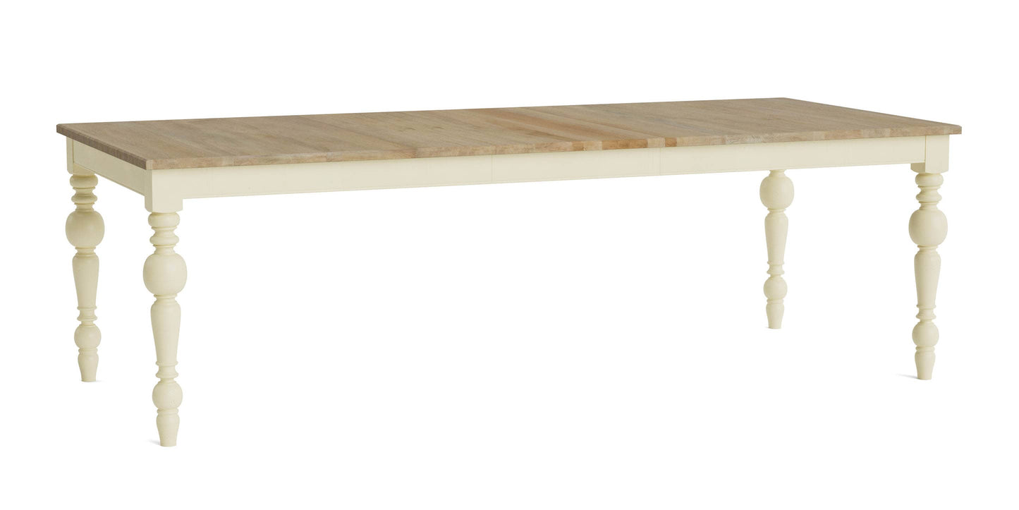 Bassett Hideaway Rectangle Dining Table — Solid Maple, Made in USA Bassett Dining Table