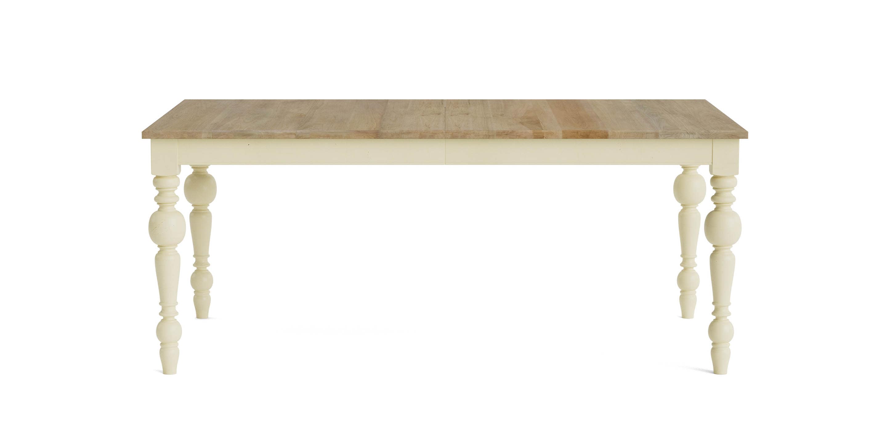 Bassett Hideaway Rectangle Dining Table — Solid Maple, Made in USA Bassett Dining Table