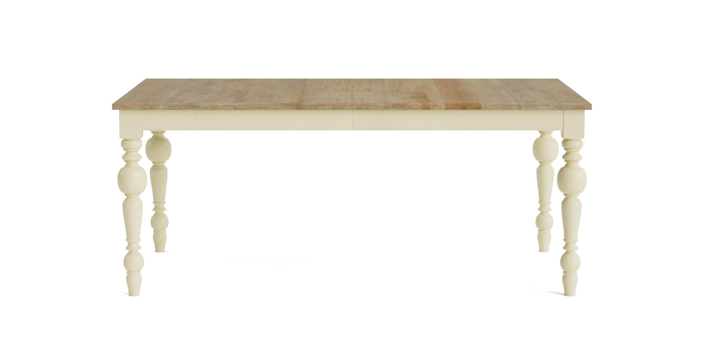 Bassett Hideaway Rectangle Dining Table — Solid Maple, Made in USA Bassett Dining Table