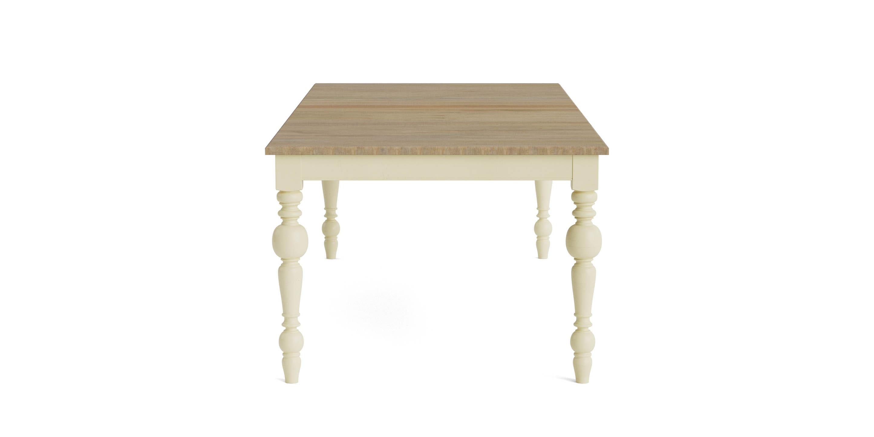 Bassett Hideaway Rectangle Dining Table — Solid Maple, Made in USA Bassett Dining Table
